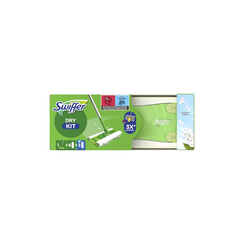 Mopa Atrapapolvo 1 Ud + 8 Secos + 3 Wet