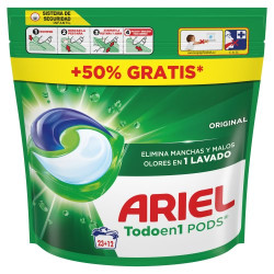 Detergente Capsulas 3en1 Pods (23+12 Dosis) 