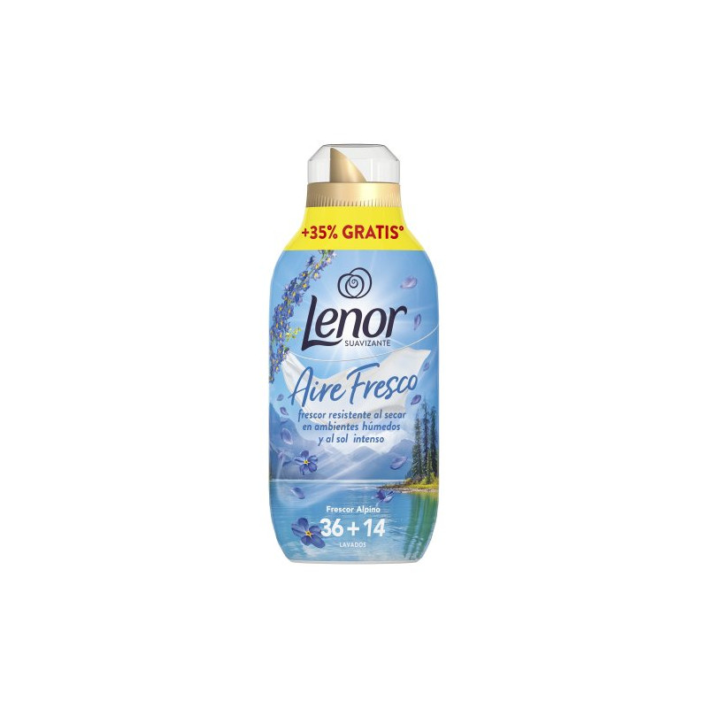 Lenor Suavizante Aire Fresco 700 ml (36+14 Dosis) Alpino Lenor Suavizante Aire Fresco 700 ml (36+14 Dosis) Alpino