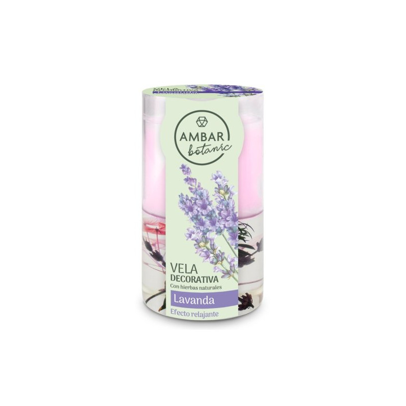 Vela Lavanda 130 Gr Decorativa