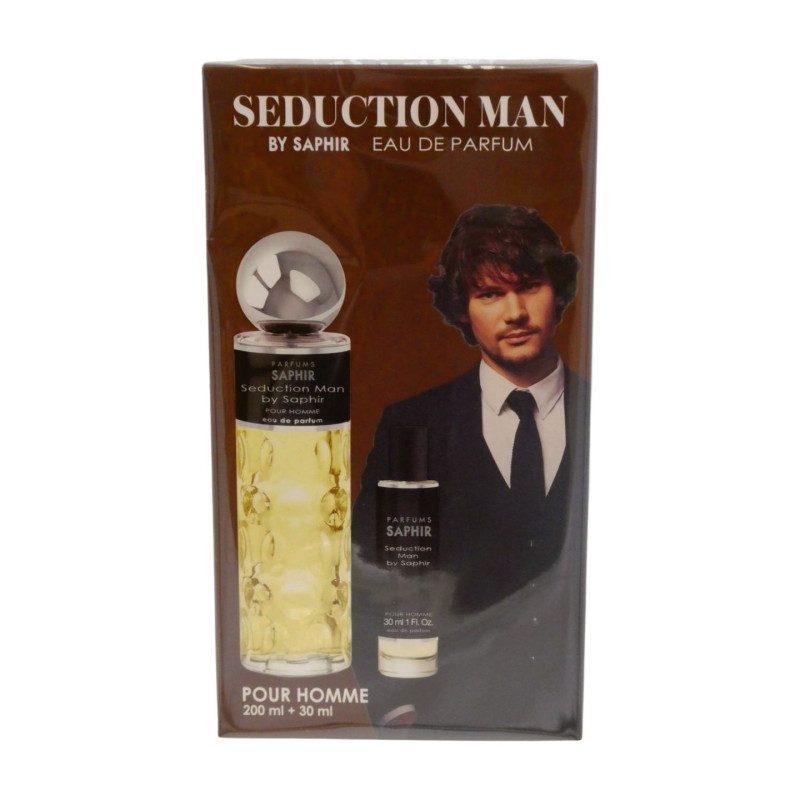 Estuche Hombre Seduction (Colonia 200 ml + 30 ml)