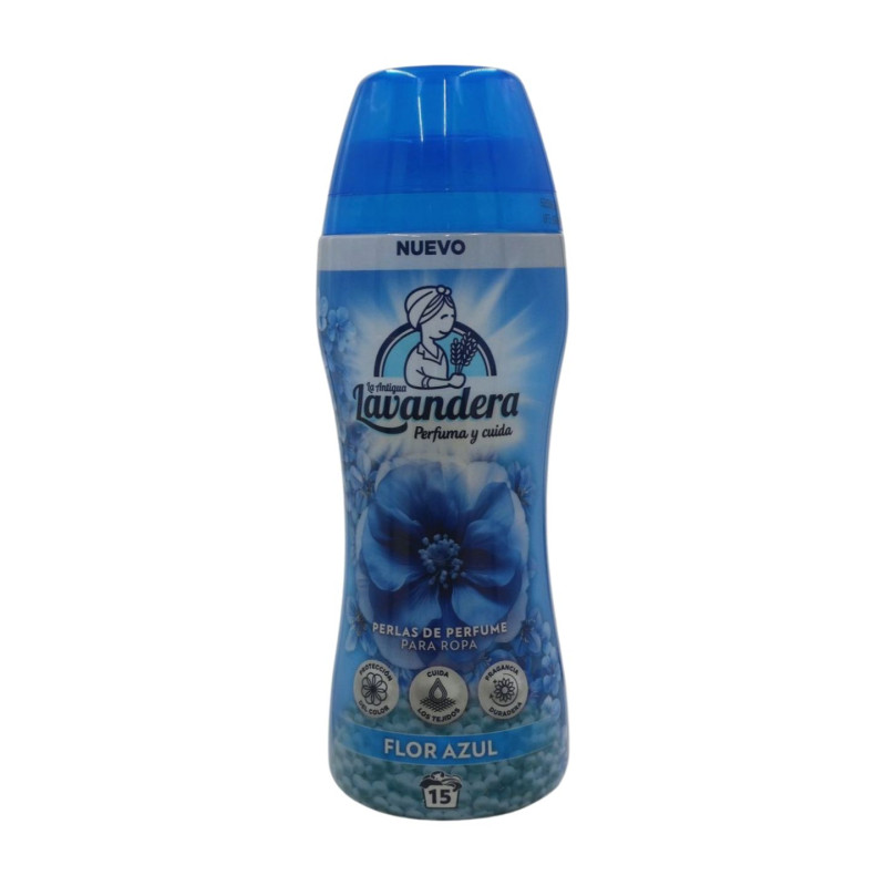 La Antigua Lavandera Perlas Perfumadoras 210 Gr Flor Azul