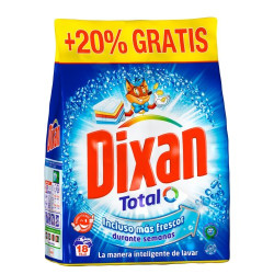Dixan Total Detergente En Polvo 12 Lavados