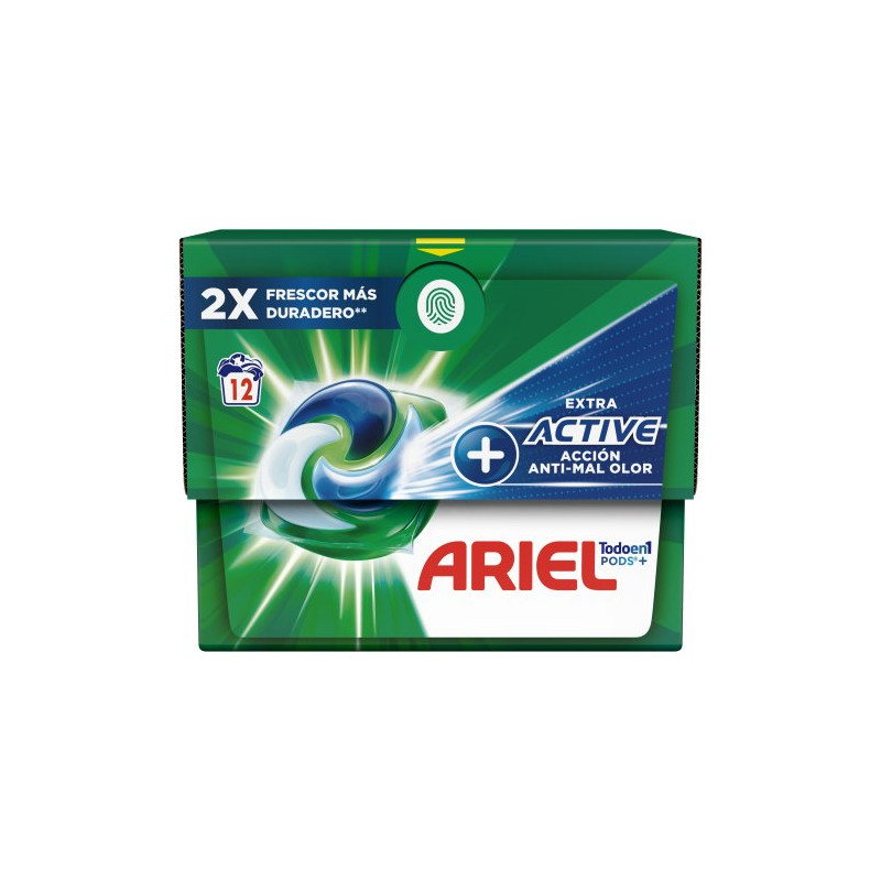 Ariel 3En1 Pods Detergente12 Dosis Active