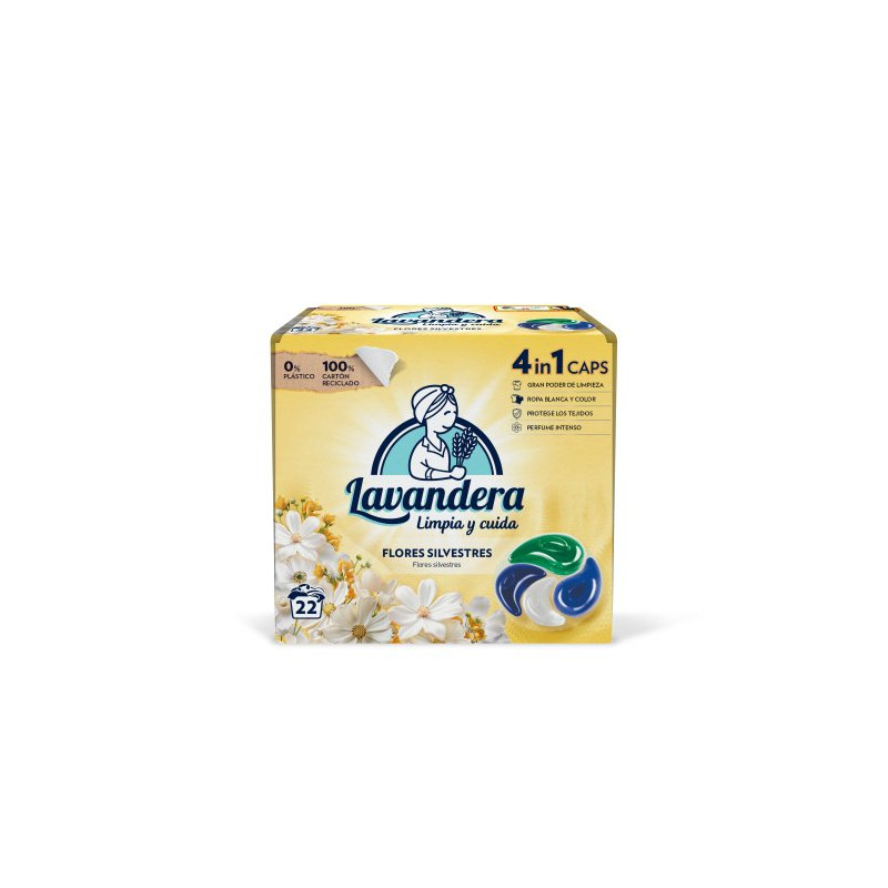 Detergente 4En1 Caps (22 D) Universal