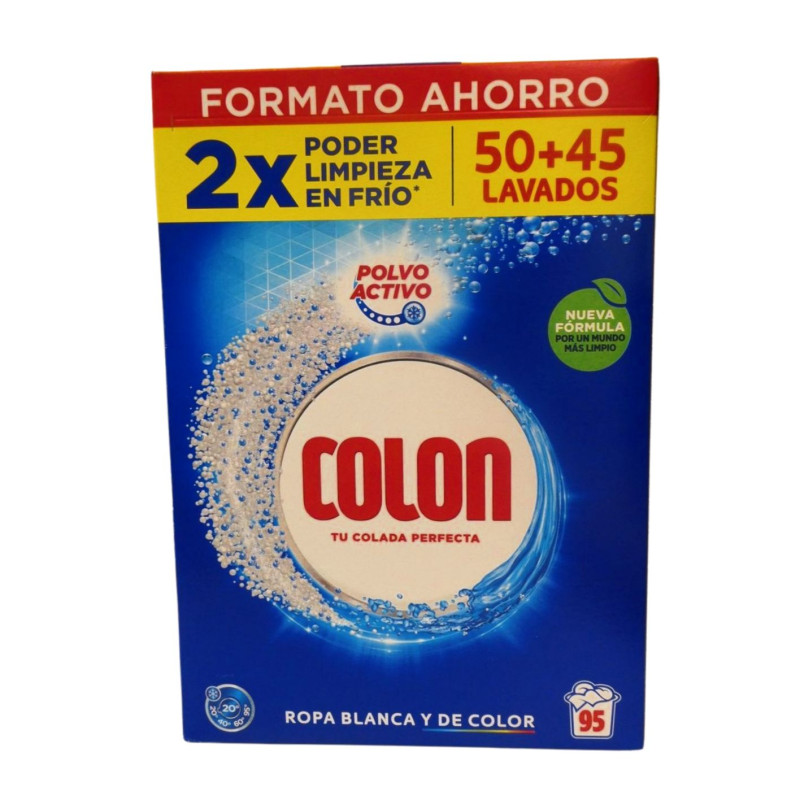 Detergente Polvo Activo (50+45D) Maleta