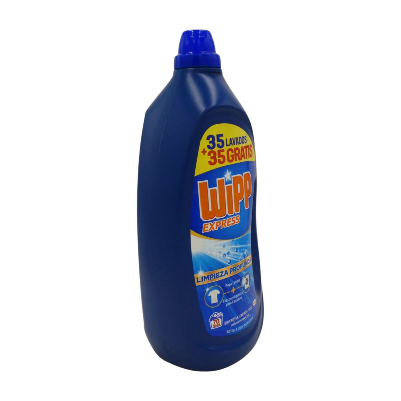 Wipp Express Detergente Express Gel (35+35 Dosis)  Wipp Express Detergente Express Gel (35+35 Dosis)