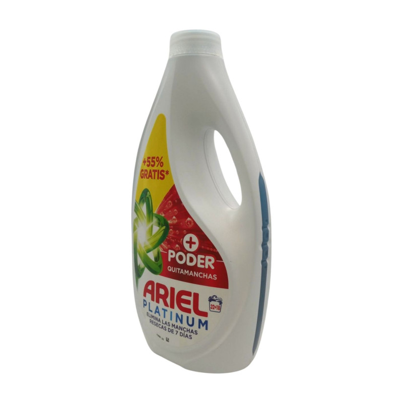 Ariel Detergente Liquido Platinum (32+18 Dosis)  Ariel Detergente Liquido Platinum (32+18 Dosis)