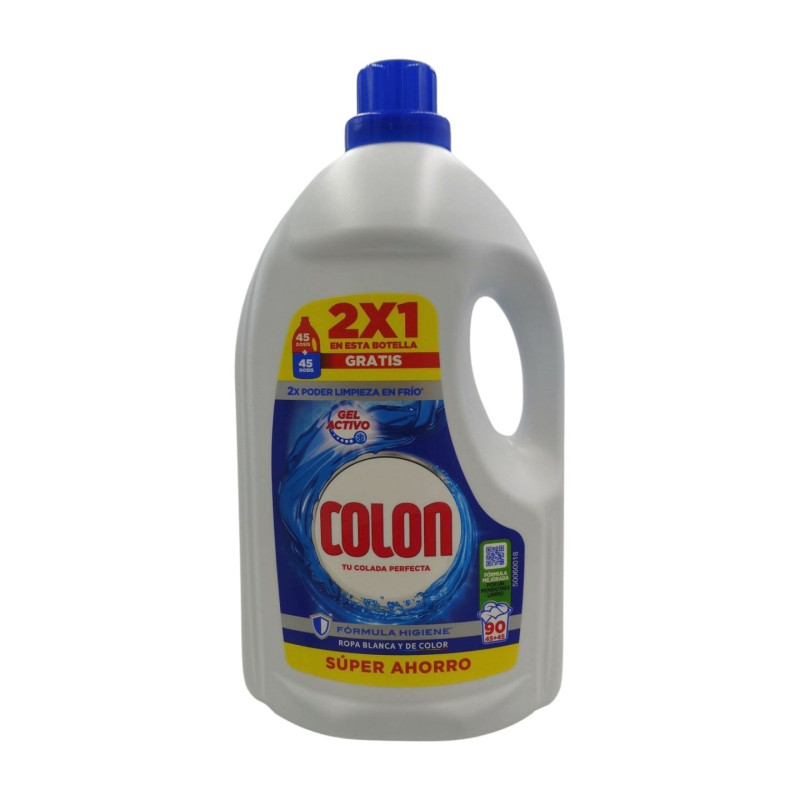 Colon Detergente Azul (45+45D)