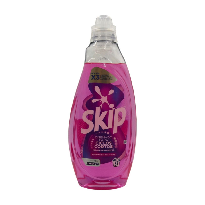 Detergente Liquido Ciclos Cortos Color (37 Dosis)