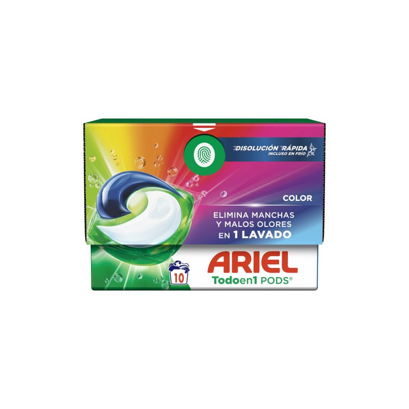 3en1 Pods Detergente en Capsulas (10 Dosis) Color