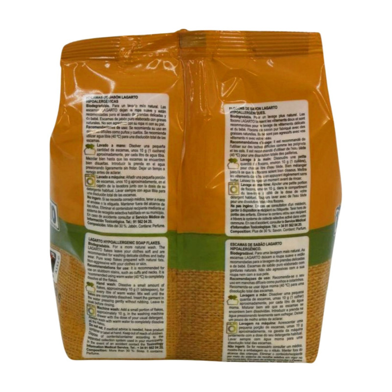 Lagarto Jabon en Escamas 400 Gr Ecopack