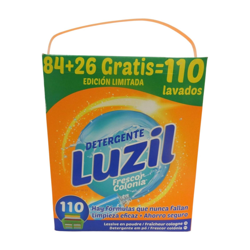 Luzil Detergente en Polvo Maleta (110 Dosis)