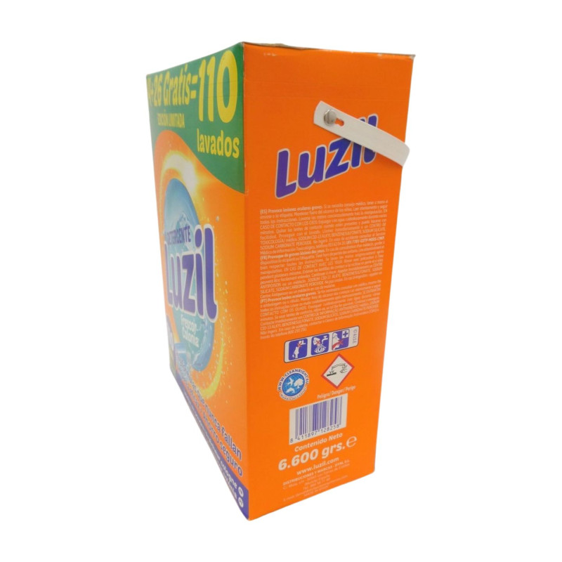 Luzil Detergente en Polvo Maleta (110 Dosis)