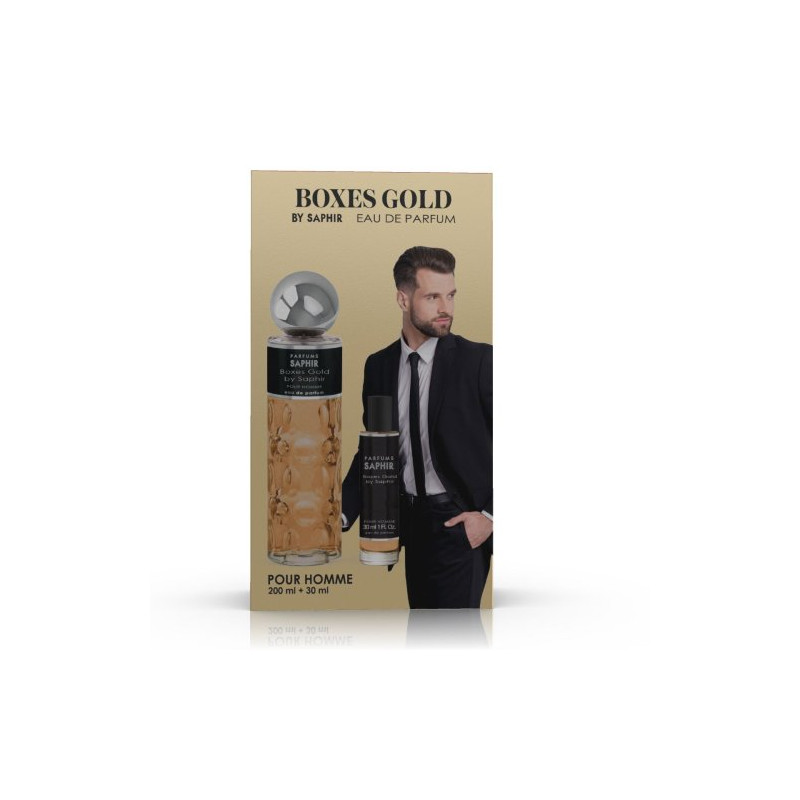 Estuche Boxes Gold Hombre (Colonia 200 ml +30 ml)