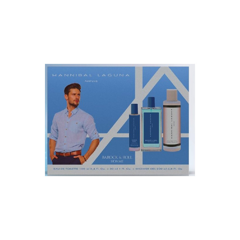 Estuche Hombre Barock & Roll (Colonia+Mini+Gel)
