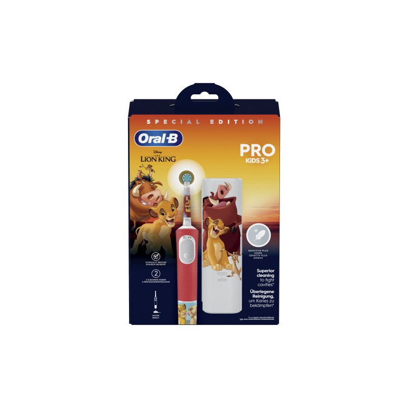 Cepillo Electrico Vitality Pro Kids Rey Leon