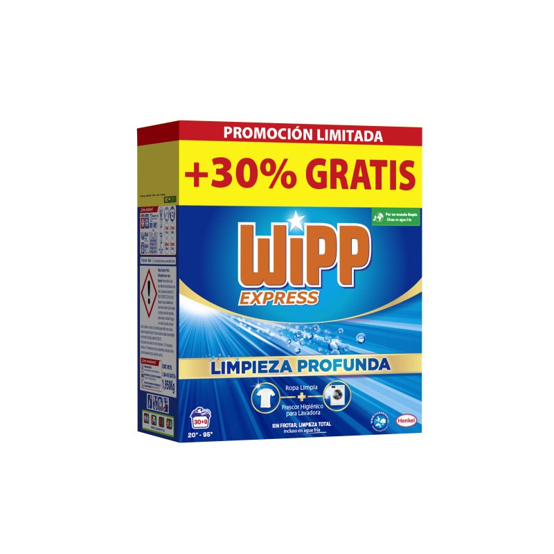 Detergente Polvo Maleta (30 Dosis + 30%)