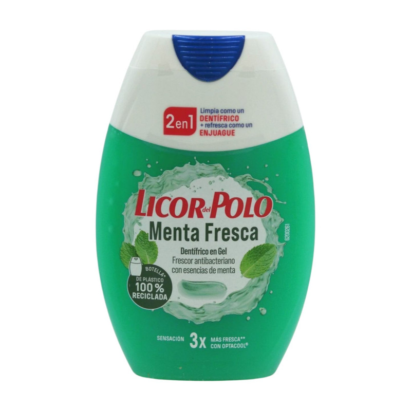 Dentífrico Gel 2en1 75 ml  Menta Fresca