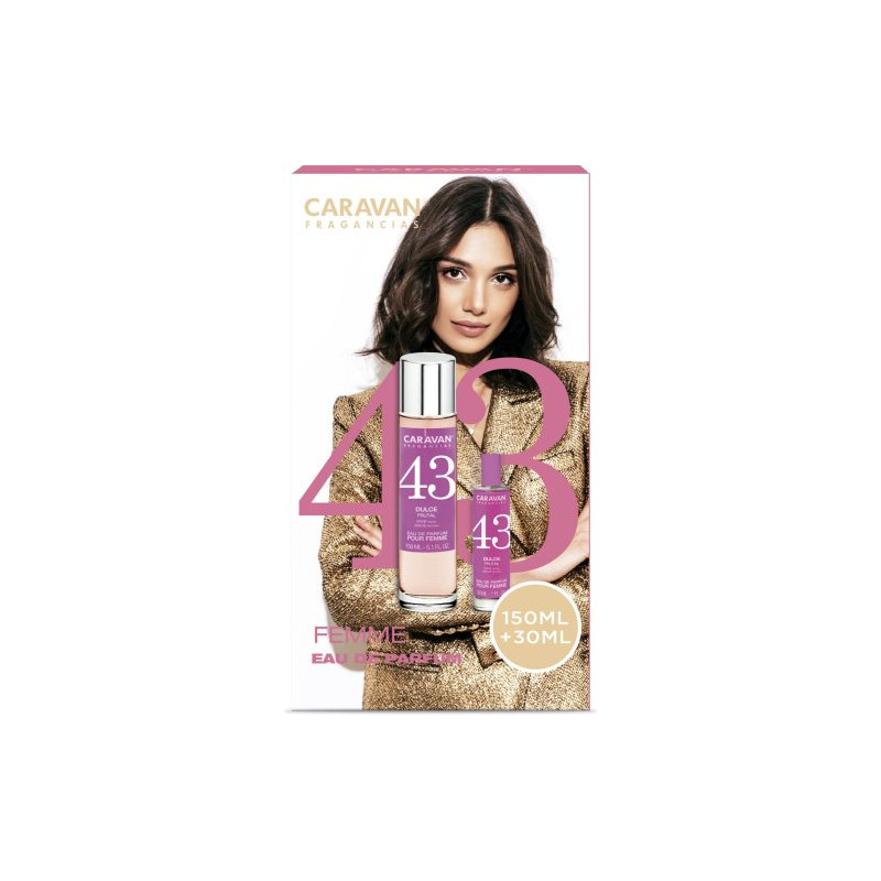 N.43 Estuche Mujer Colonia 150 ml + Mini 30 ml