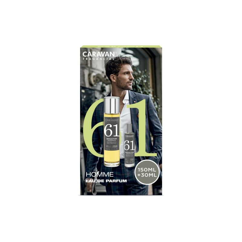 N.61 Estuche Hombre Colonia 150 ml + Mini 30 ml