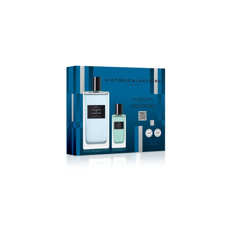 Victorio & Lucchino Aguas Men Estuche N2 (Colonia+Mini) Victorio & Lucchino Aguas Men Estuche N2 (Colonia+Mini)