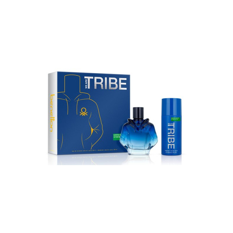 Benetton Tribe Man We Are Tribe Estuche (Colonia + Desodorante)