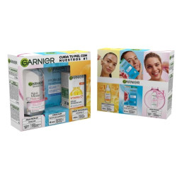 Skin Estuche Agua Micelar + Serum + Mascarilla