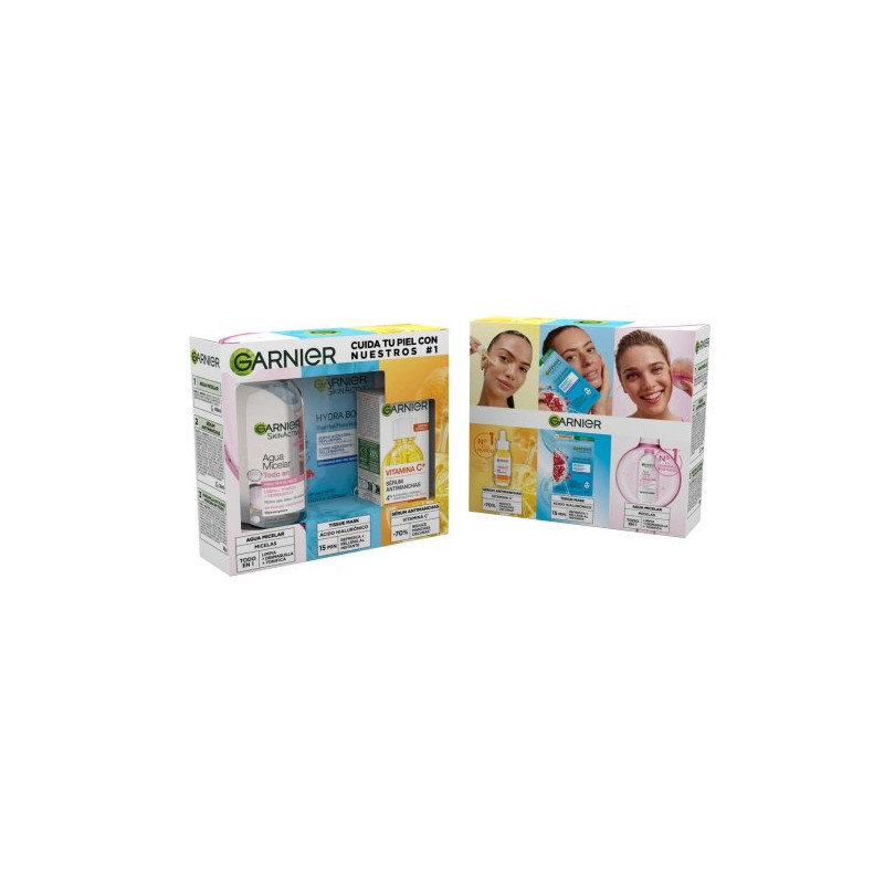 Skin Estuche Agua Micelar + Serum + Mascarilla