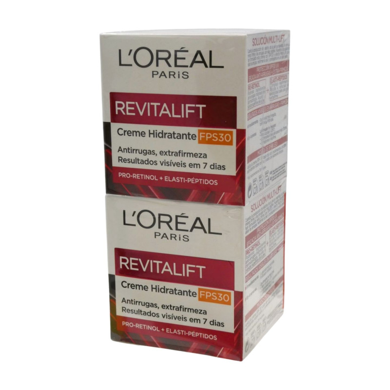 L'Oreal Revitalift Crema Hidratante Tarro 50 ml Spf30 (2 Ud.)