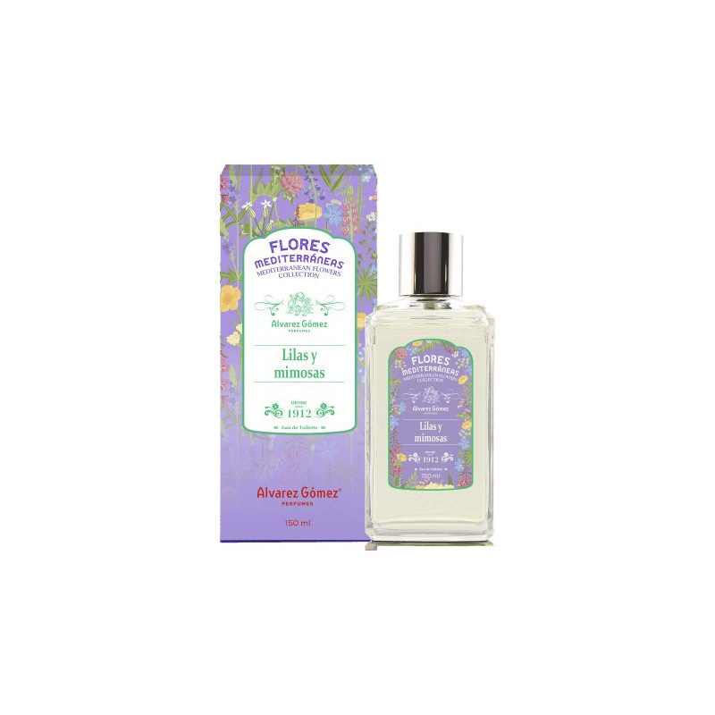 Alvarez Gomez Colonia Flores Mediterraneas 150 ml Lilas y Mimosas
