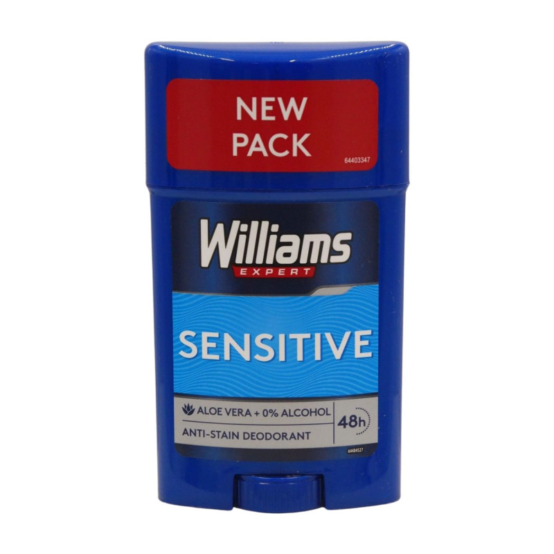 Williams Desodorante Stick 75 ml Sensitive