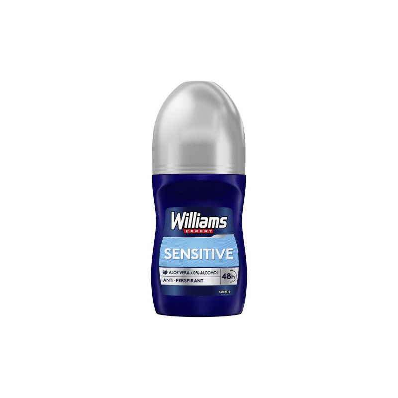 Williams Desodorante Rollon 50 ml Sensitive
