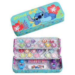 Lilo & Stich Estuche Maquillaje Metalico Triple
