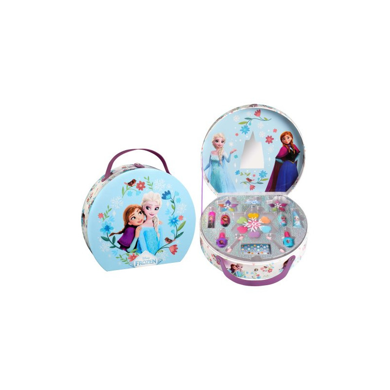 Frozen Maletin Maquillaje Redondo