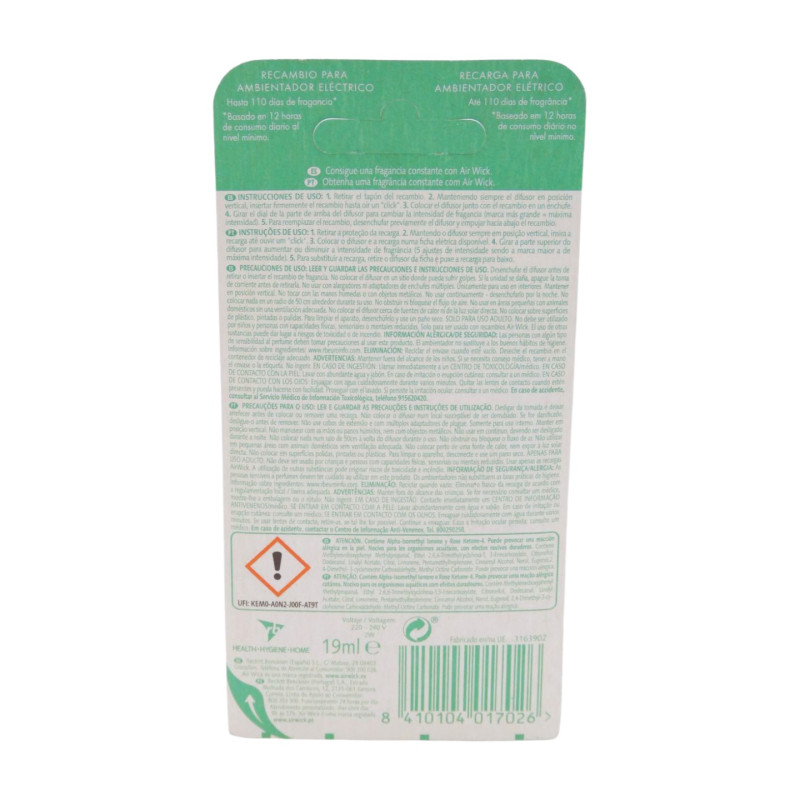 Air Wick Recambio Ambientador Essential Oils 1 Ud