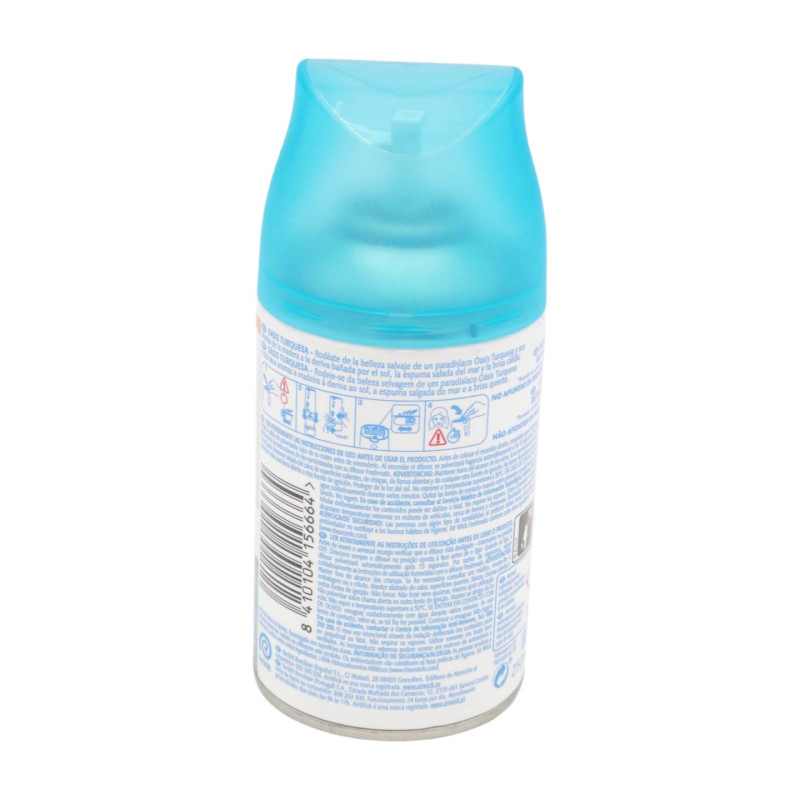 Air Wick Recambio Ambientador Fresh Turquesa 250 ml