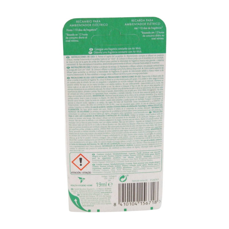 Air Wick Recambio Oasis Turquesa 1 Ud