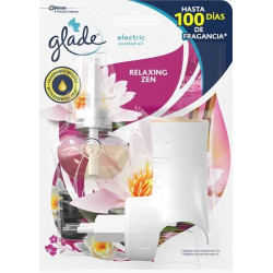 Glade Elect. Aceites Aparato Relax Zen 20 ml