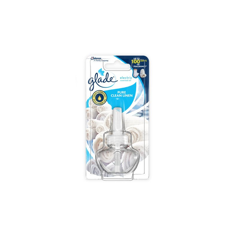 Glade Elect. Aceites Rec. Pure Clean 100 dias