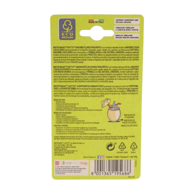 Mr Magic Mr Absorbe Olores Limon