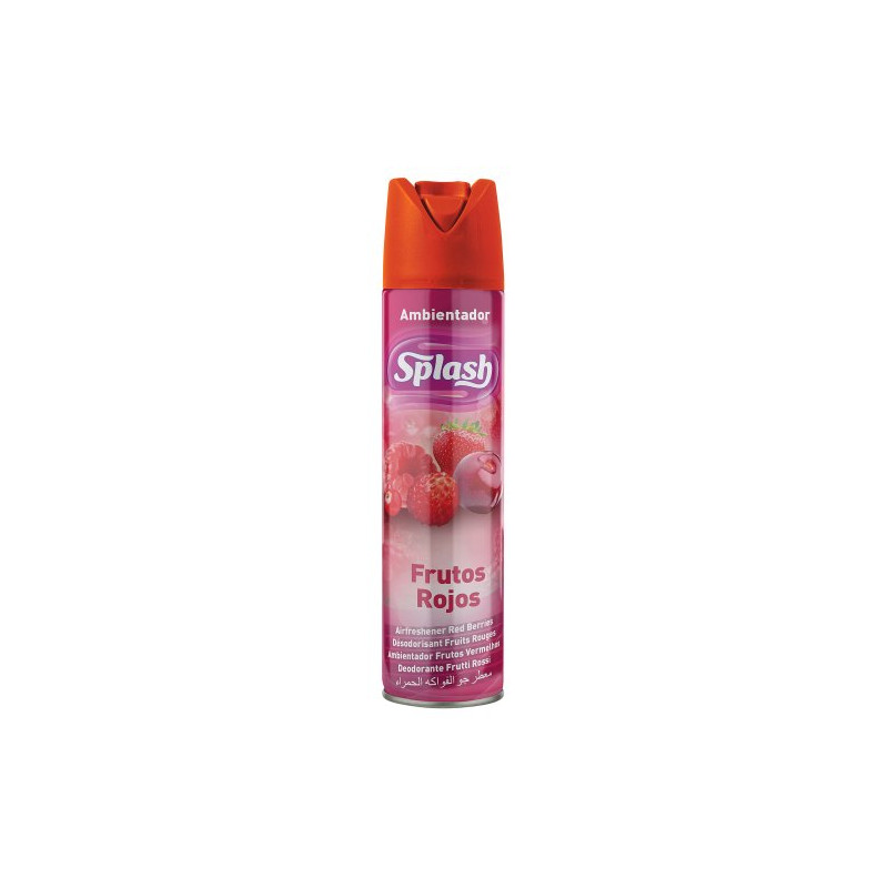 Splash Ambientador Spray 300 ml Frutos Rojos