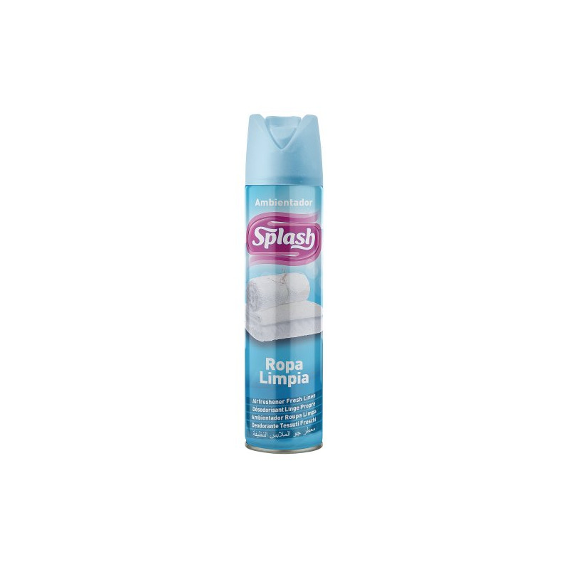 Splash Ambientador Spray 300 ml Ropa Limpia