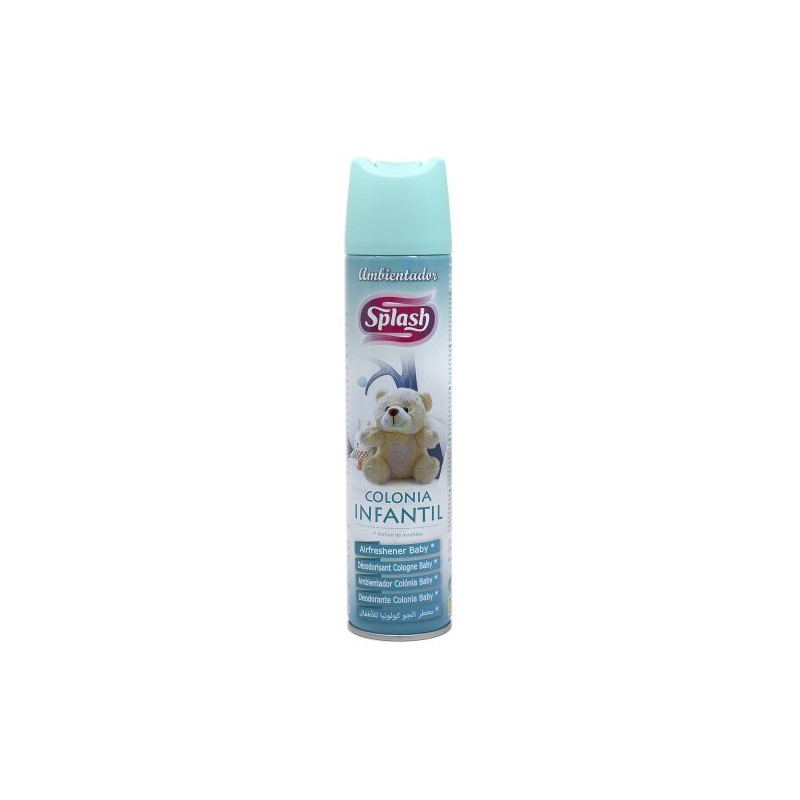 Splash Ambientador Spray 300 ml Colonia Infantil