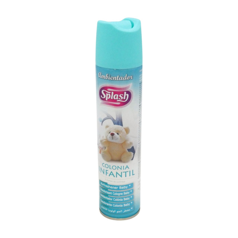 Splash Ambientador Spray 300 ml Colonia Infantil