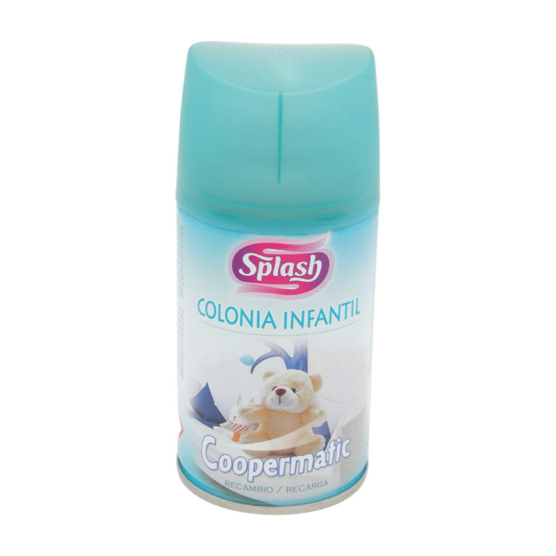 Splash Ambientador Coopermatic Recambio Colonia Infantil 