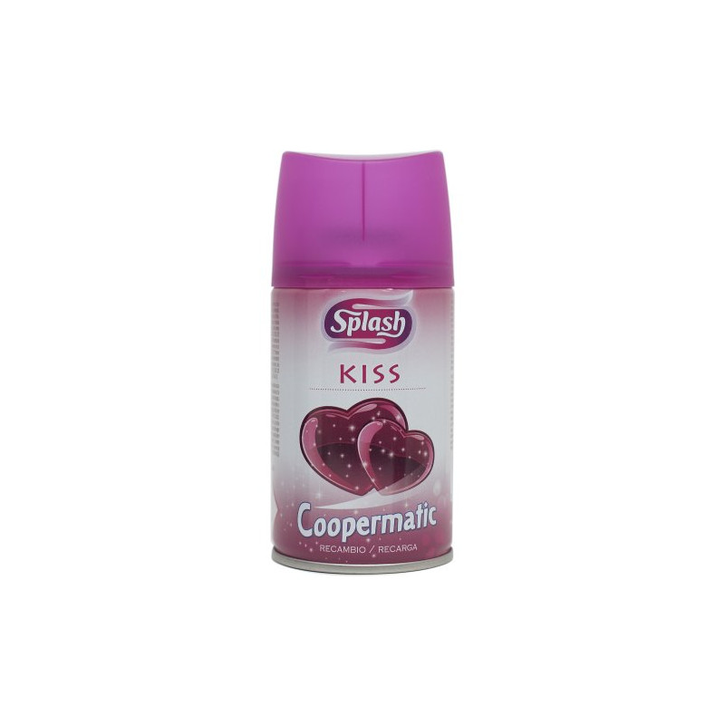 Splash Ambientador Coopermatic Recambio Kiss 