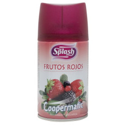 Splash Ambientador Coopermatic Recambio Frutos Rojos 