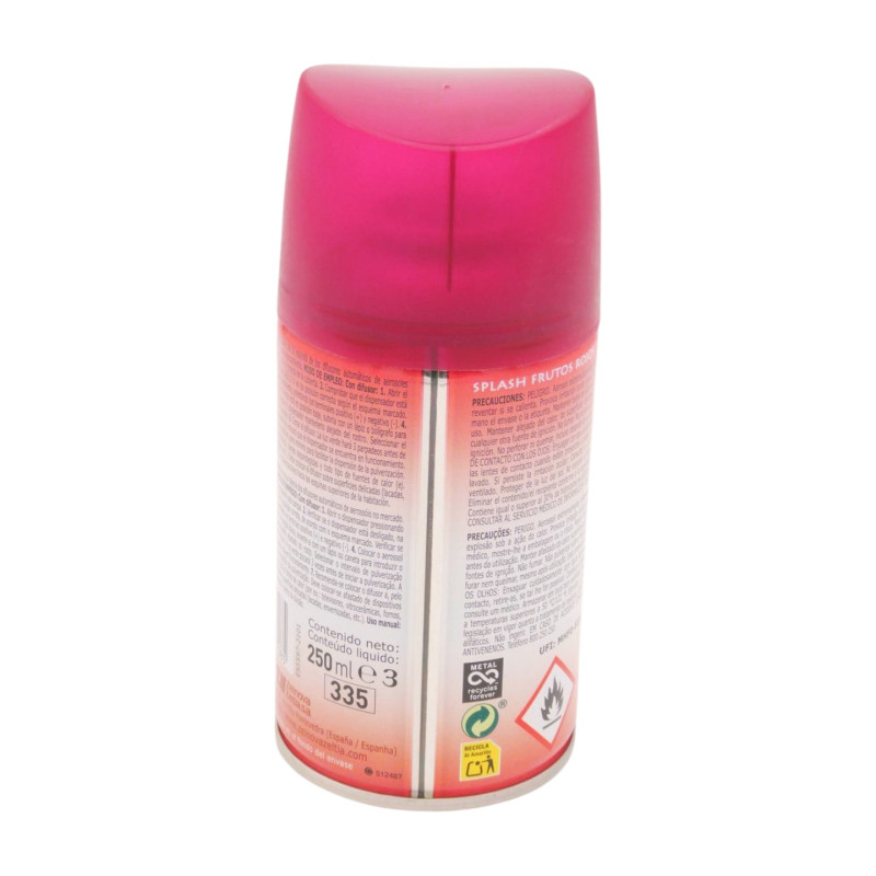 Splash Ambientador Coopermatic Recambio Frutos Rojos 