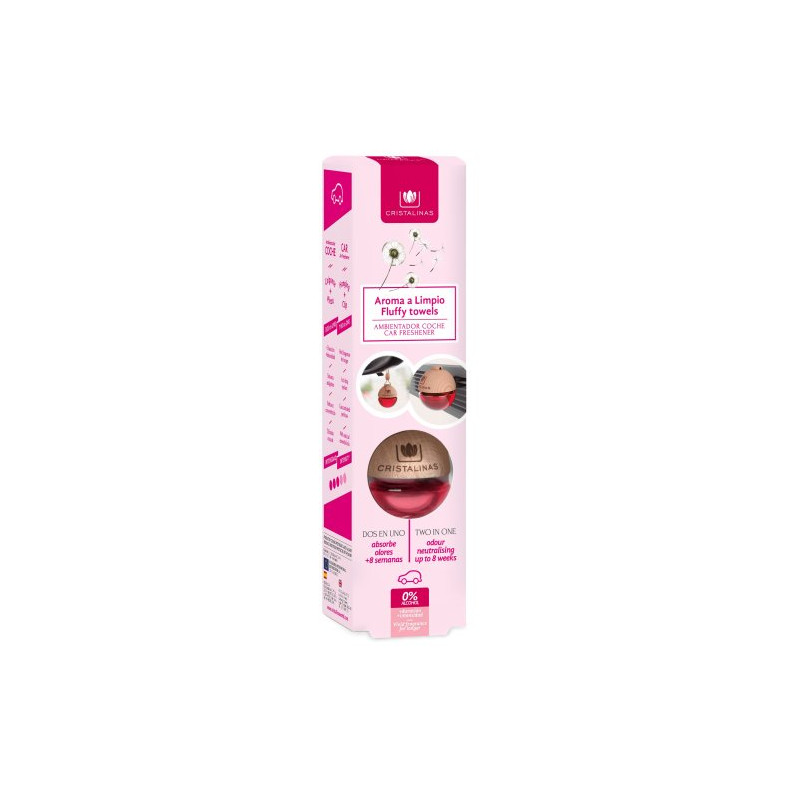 Cristalinas Ambientador Coche Aroma a Limpio